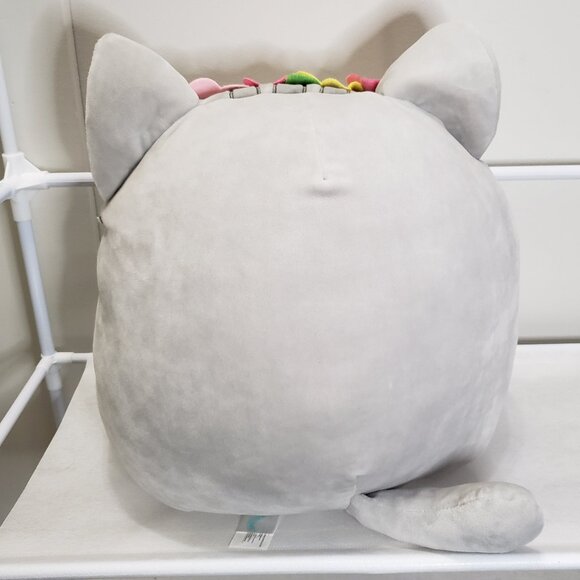 Tally the Gray Tabby Cat Squishmallow Large 12" Plush - Picture 3 of 5